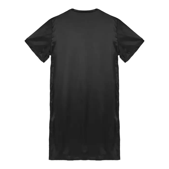 Chemise de nuit en satin doux et soyeux pour hommes et femmes