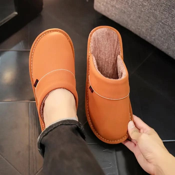 Pantoufles d'hiver Extra-larges pour hommes