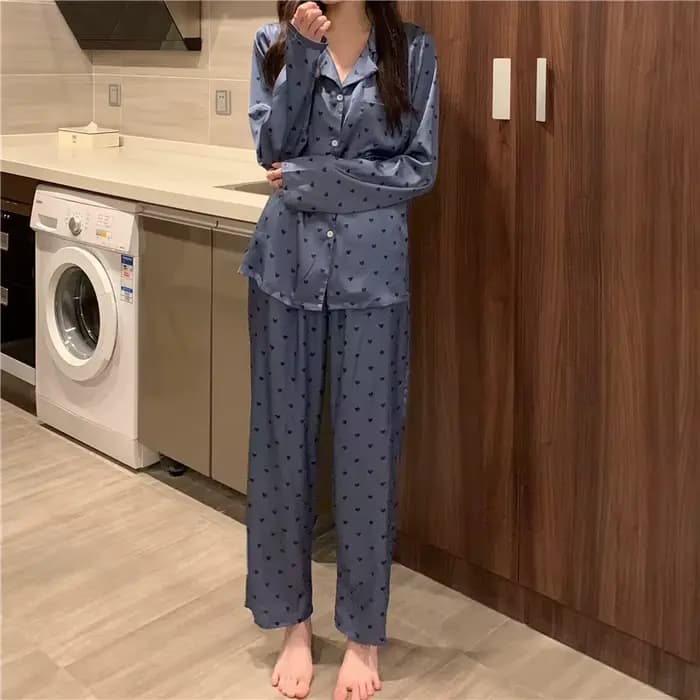 Pyjama à manches longues pour femme