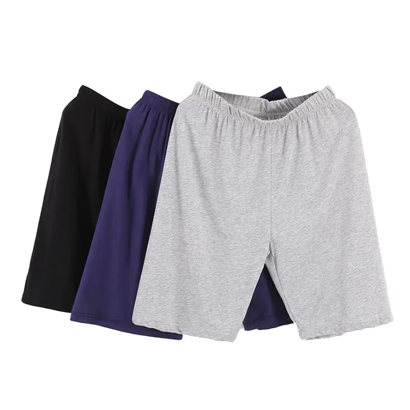 Maison pyjama Shorts hommes vêtements de nuit Sexy élastique sommeil bas coton confortable respirant