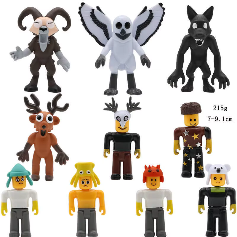 Roblox modèle poupée jeu virtuel dessin animé bloc de construction enfants Collection figurines joue