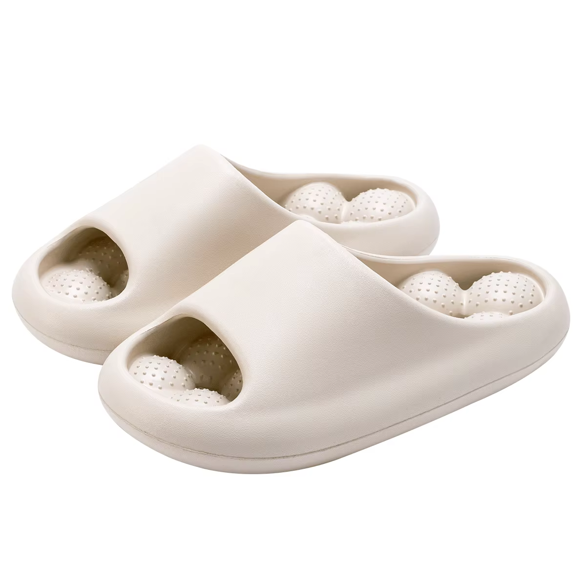 Chaussons de salle de bain ergonomiques en EVA unisexes, imperméables, massants, confortables, respi
