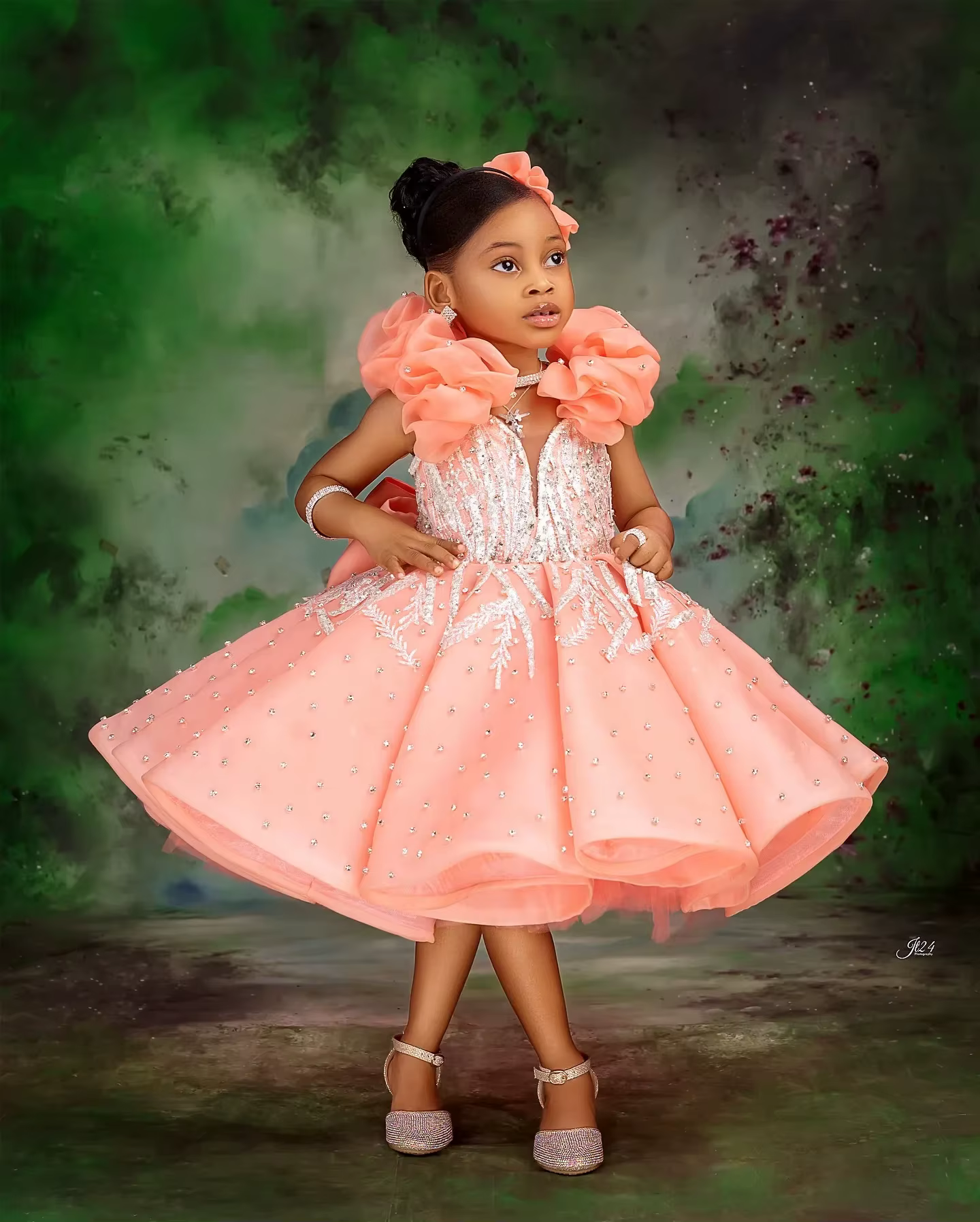 Robe de demoiselle d'honneur rose pêche personnalisée, en Satin, longueur aux genoux, avec des Appli