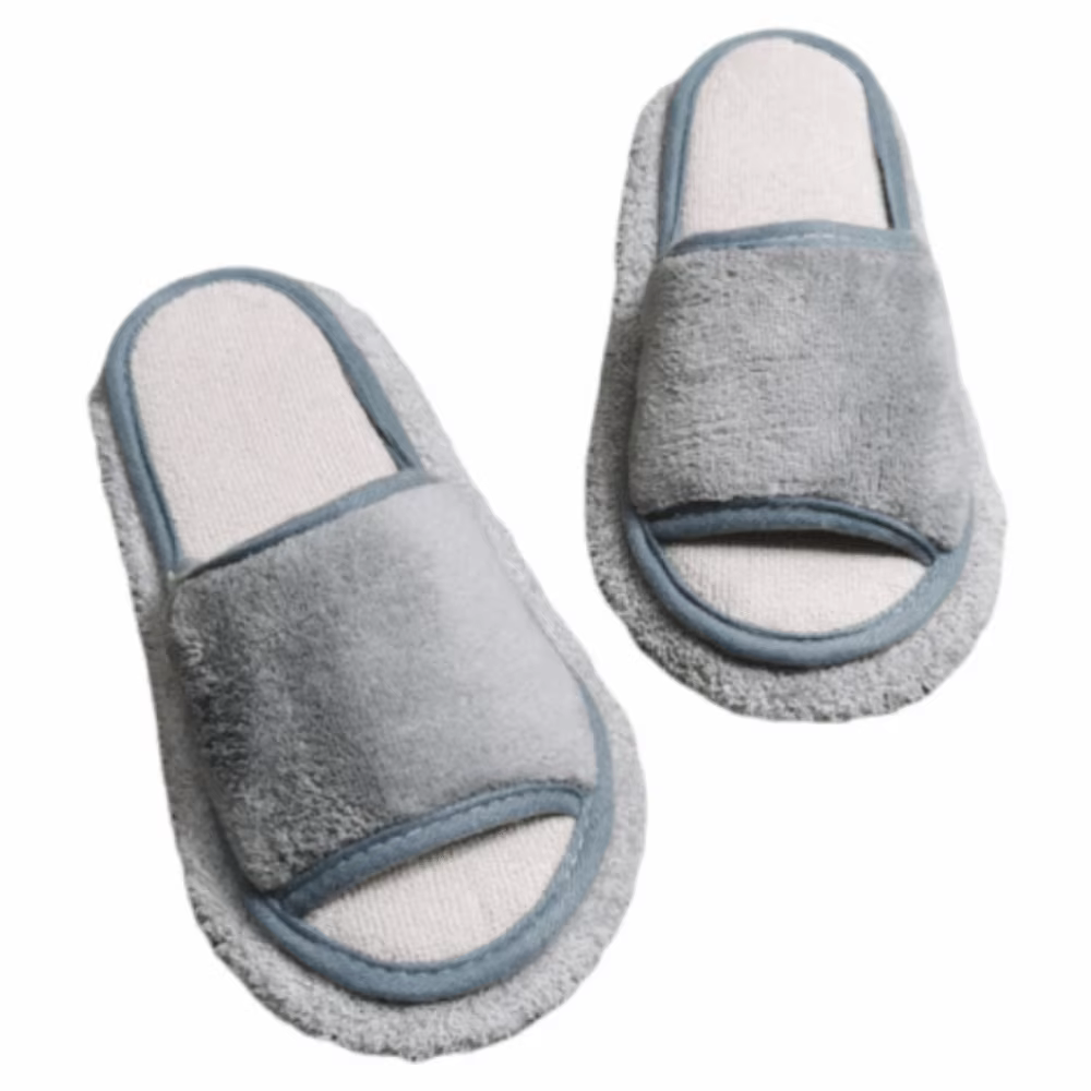 Pantoufles de vadrouille portables détachables en Microfibre, pantoufles de nettoyage de sol souples