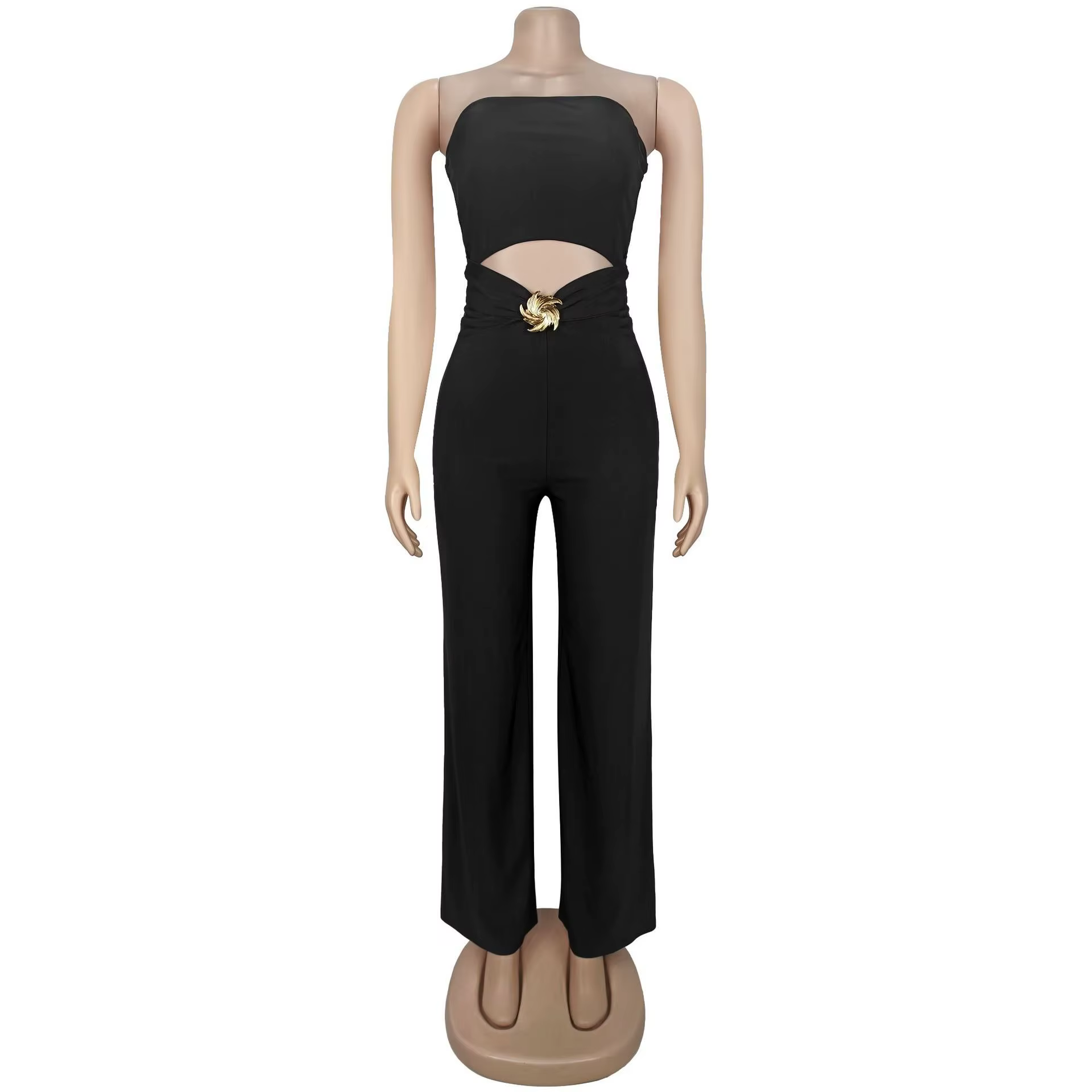 Combinaison pantalon une pièce pour femme, tenue de club, salopette élégante pour femme, vêtements d