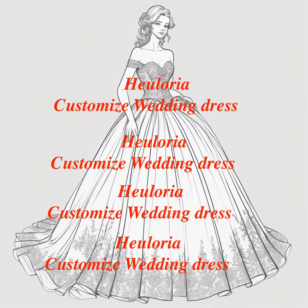 Heuloria Robes sur mesure robe de mariée Mdel-HCUMC