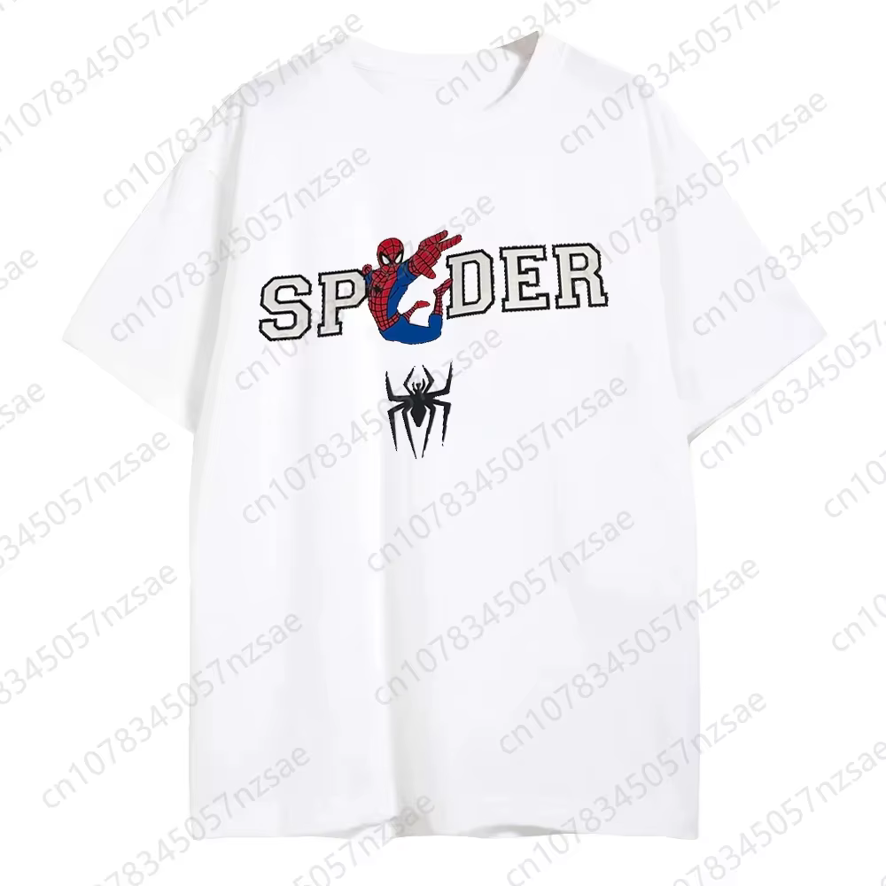 Nouvel ensemble pyjama assorti Spider & Gwen pour couples, collection été 2026 – T-shirt et short po
