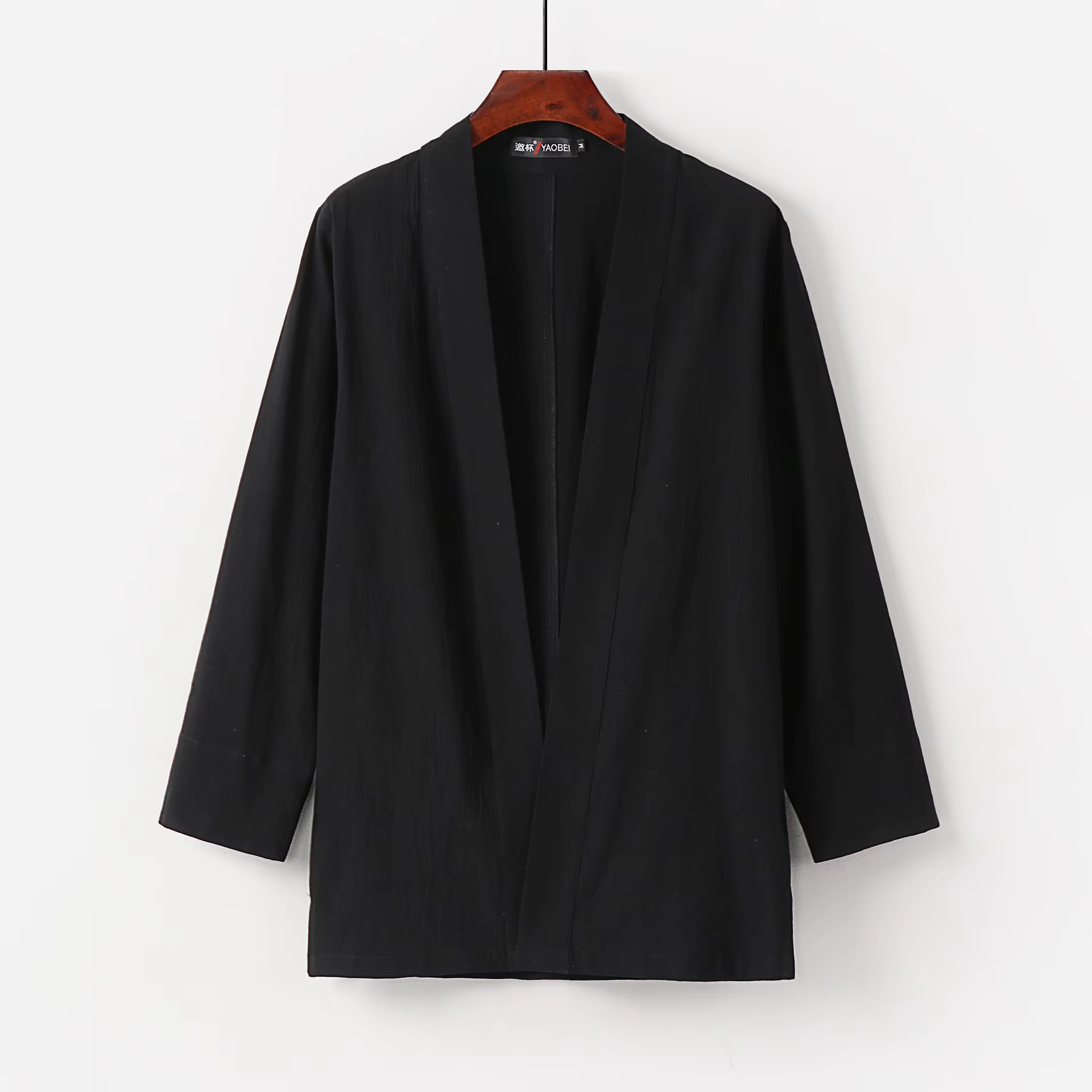 Veste Cardigan Kimono pour hommes, grande taille 3XL-9XL, rétro, coton et lin, vêtements japonais, p