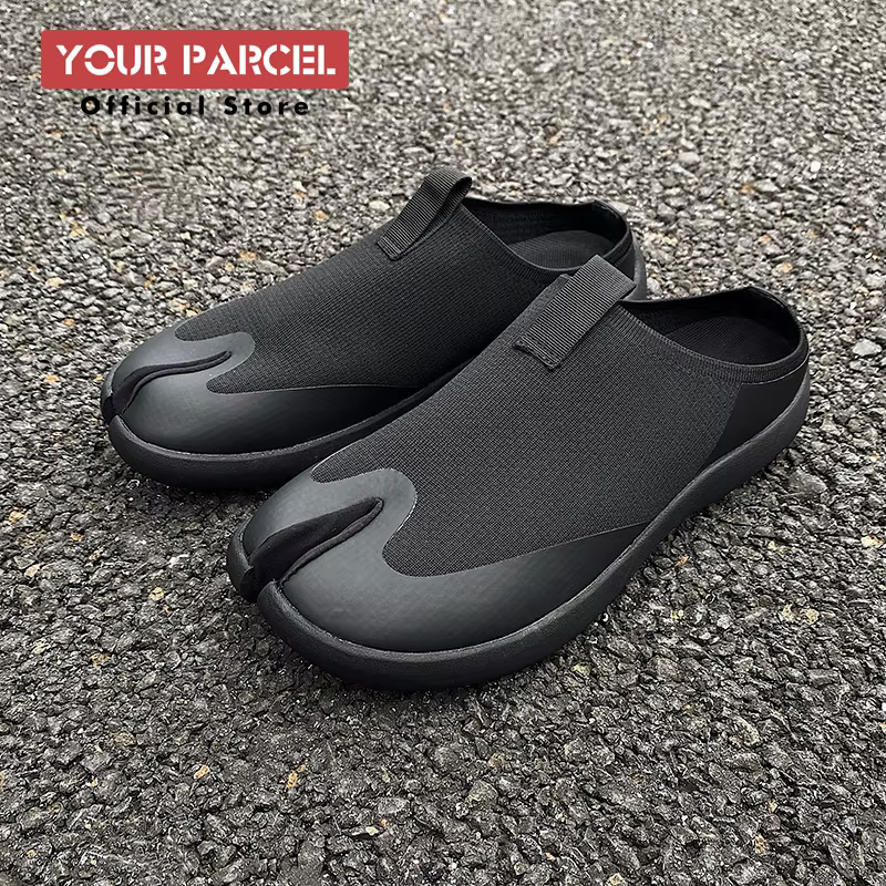 Pantoufles Tabi pour hommes, nouvelles pantoufles d'été respirantes, chaussures plates décontractées