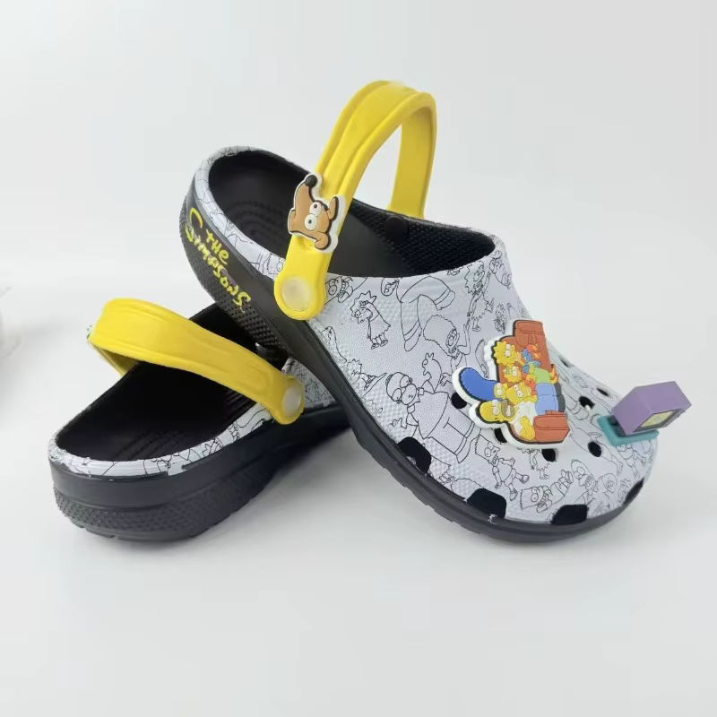 Tongs The Simpsons Homer Marge Lisa, chaussures créatives à motif de personnage de dessin animé, sty
