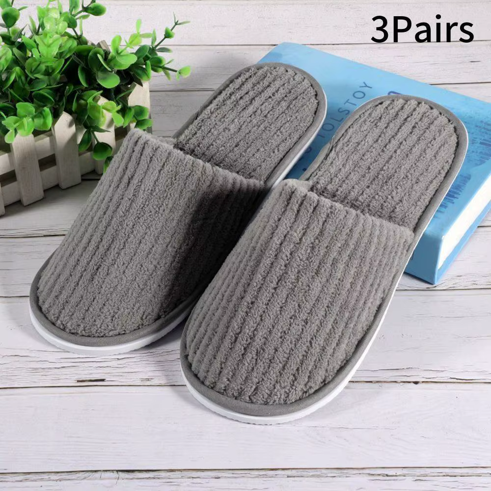 Chaussons d'hôtel non ald Parker fermés, pantoufles d'hôtel de poulet, pantoufles HOSlippers d'intér