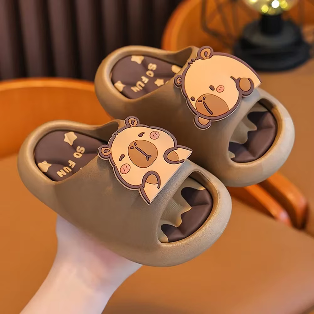 Chaussons Capybara Cartoon Antidérapants Confortables Chaussures d'intérieur et d'extérieur Chausson