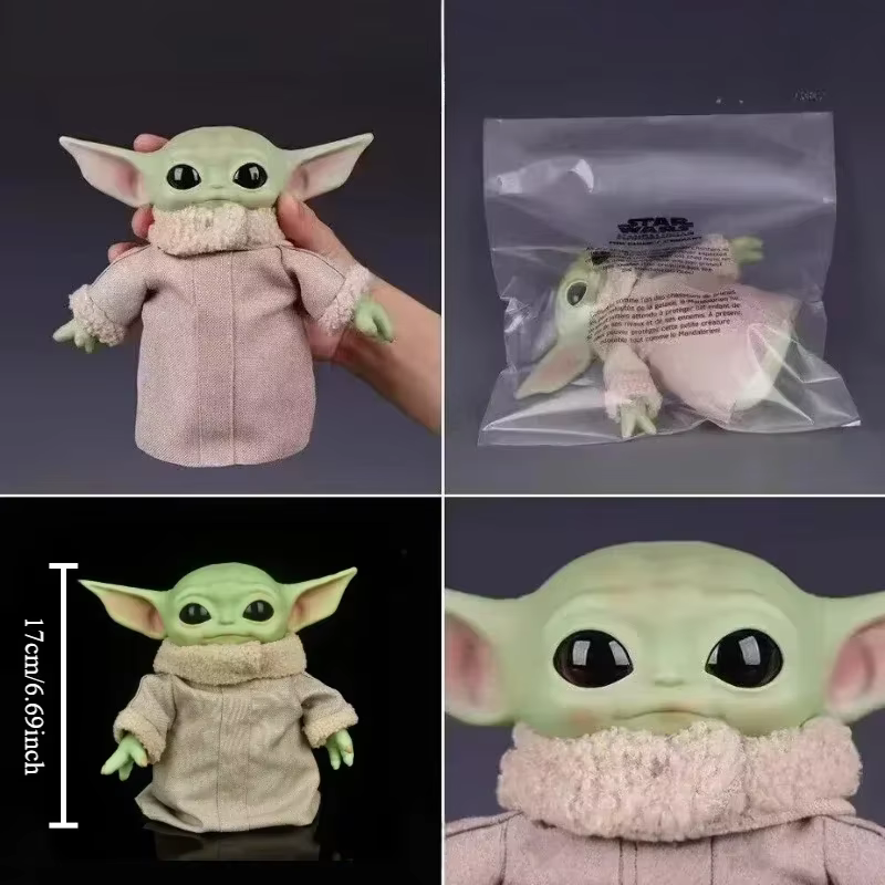 Figurines de collection Star Wars : Yoda bébé, 17 cm, jouets, modèles, poupées Kawaii, cadeaux d'ann