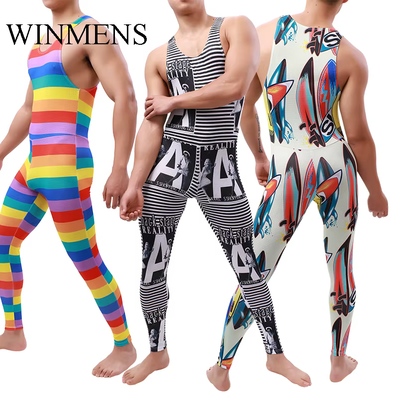 Pyjama une pièce pour hommes