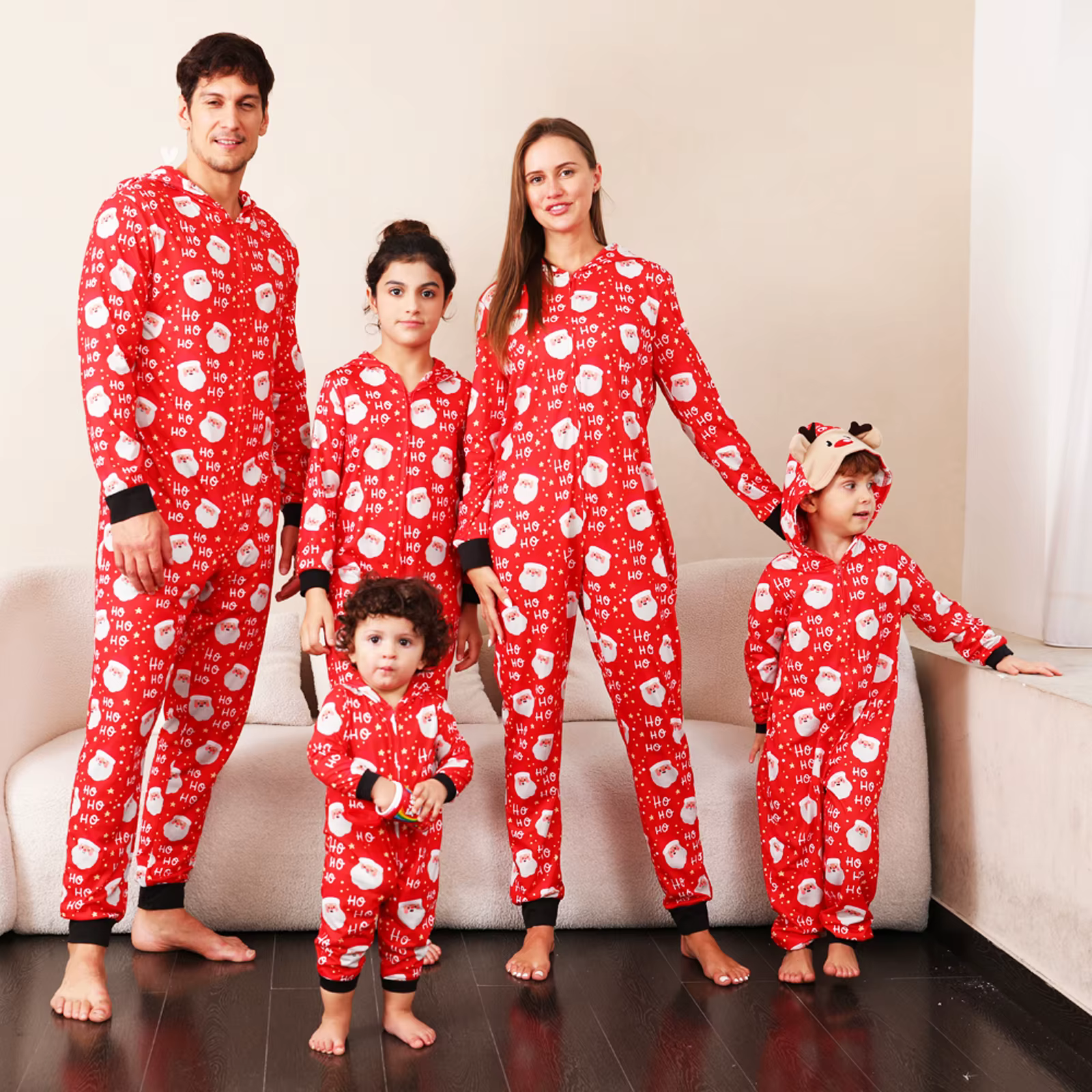 Pyjama de noël assorti pour la famille