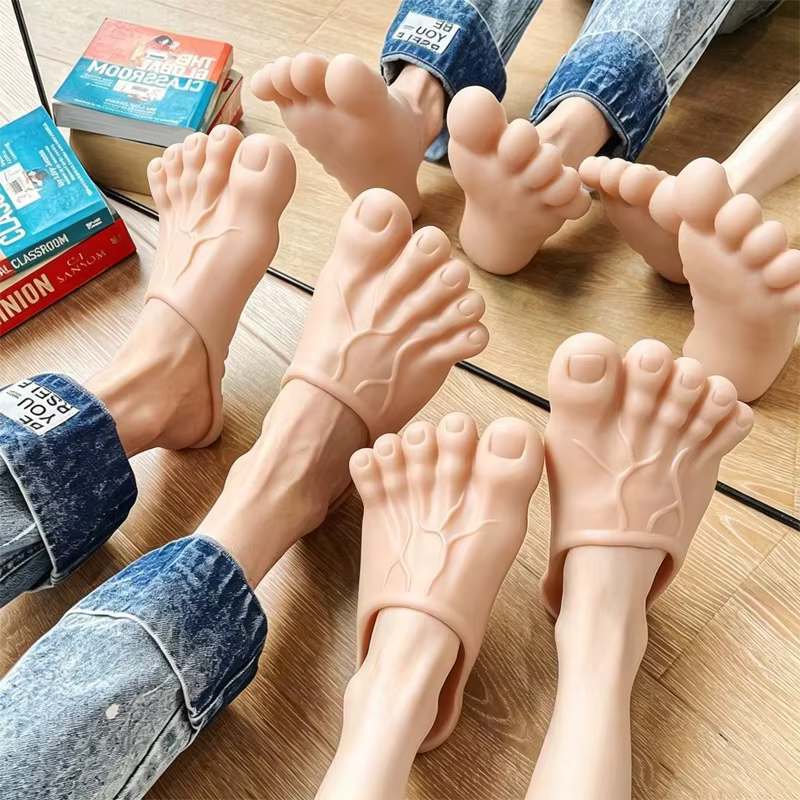 Pantoufles drôles pour hommes et femmes