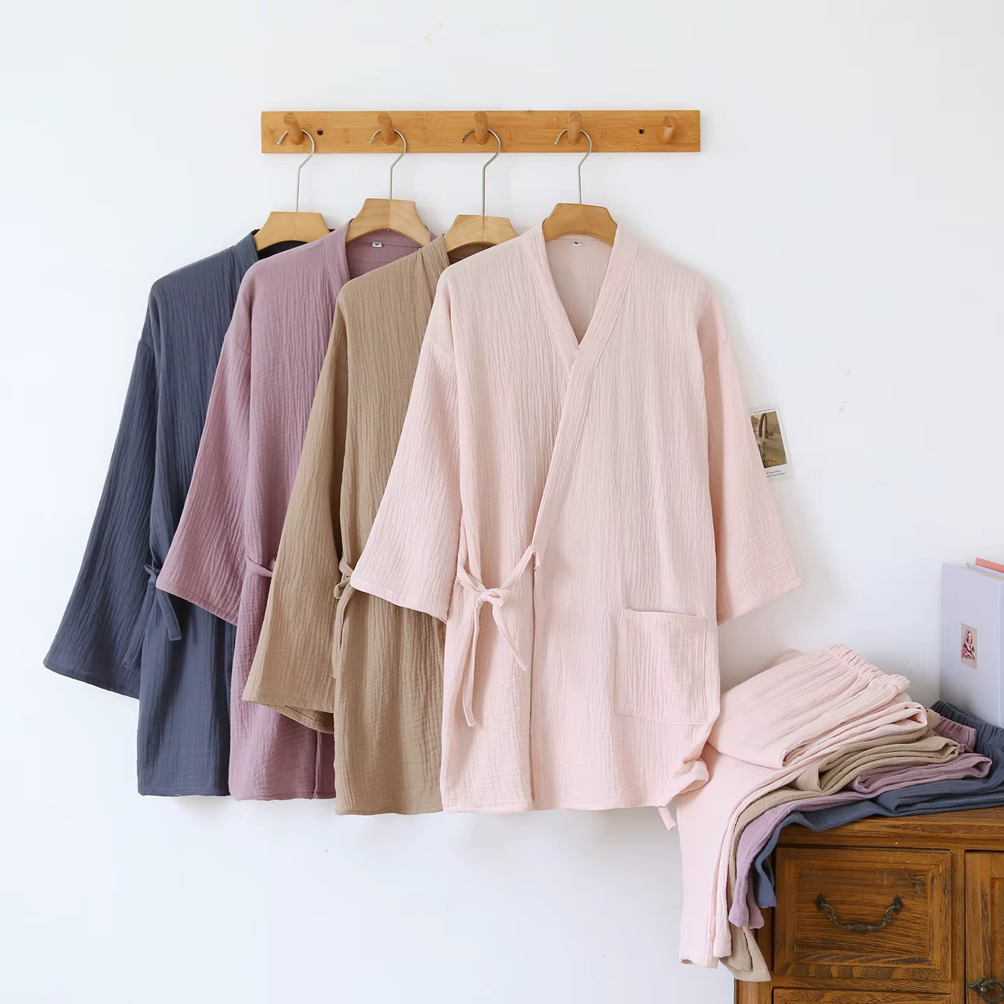 Pyjama de Couple Kimono japonais pour femmes