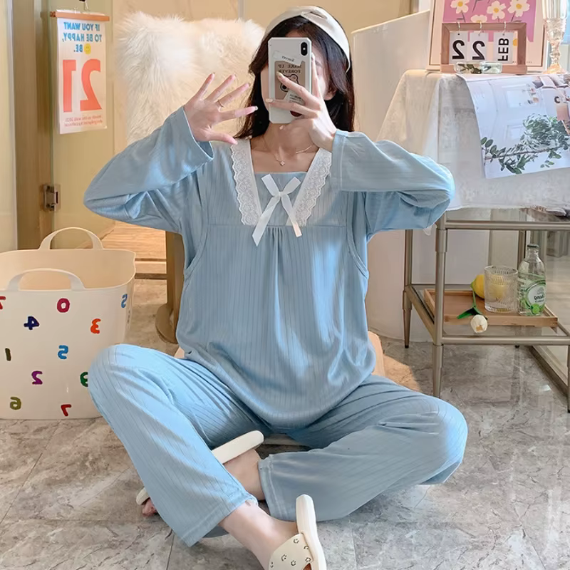 Ensemble pyjama enceinte printemps et automne