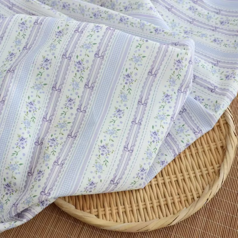 Tissu d'impression en popeline de coton