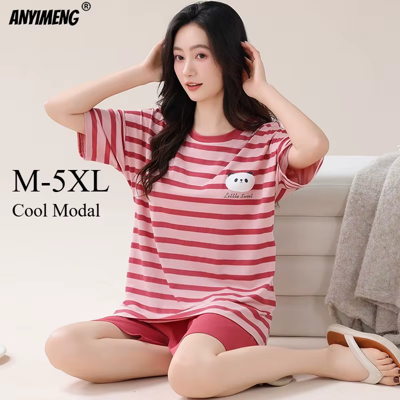 Ensemble de pyjamas pour femmes grandes tailles M-5XL