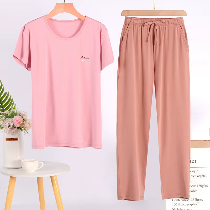 Ensemble de pyjama à manches courtes pour femmes