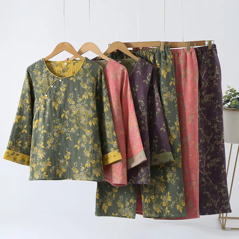 Pyjama pour femmes de Style chinois