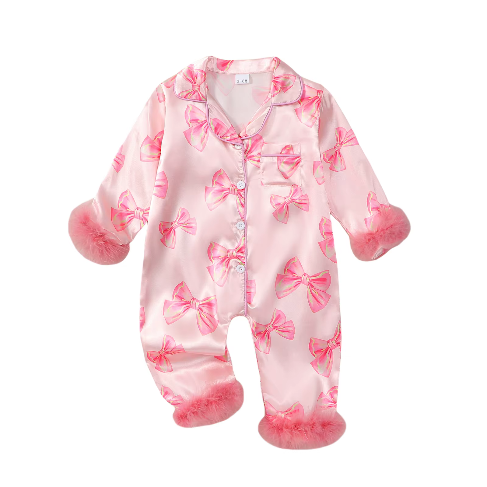 Pyjama à manches longues pour bébés filles