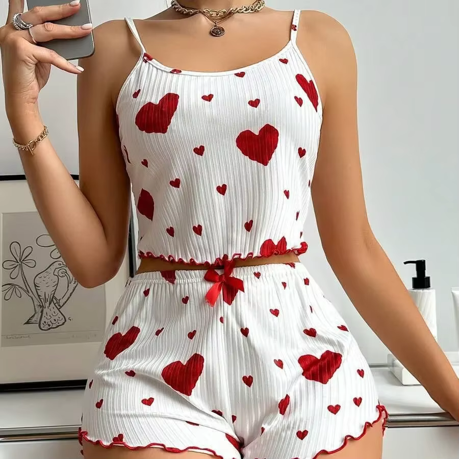 Ensemble pyjama 2 pièces pour femme