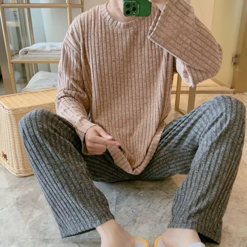 Pantalon chaud brossé à manches longues