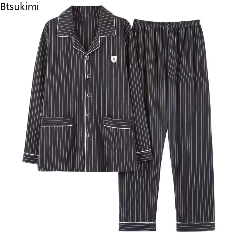Ensemble pyjama en pur coton pour hommes