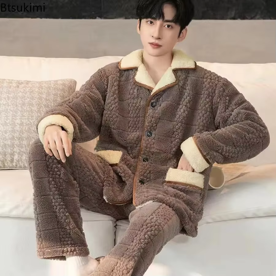 Ensembles de pyjama en glouton pour hommes