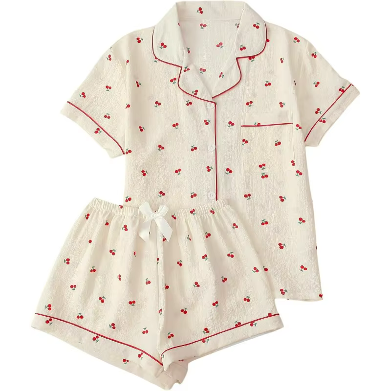 Pyjama pour femmes, ensemble 2 pièces