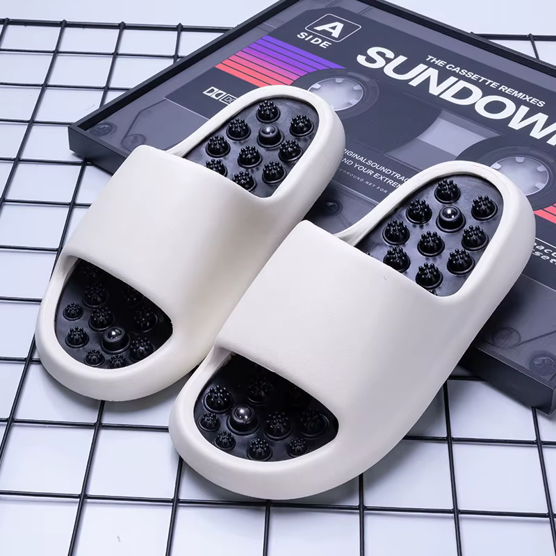 Sandales de massage antidérapantes pour la maison et la salle de bain