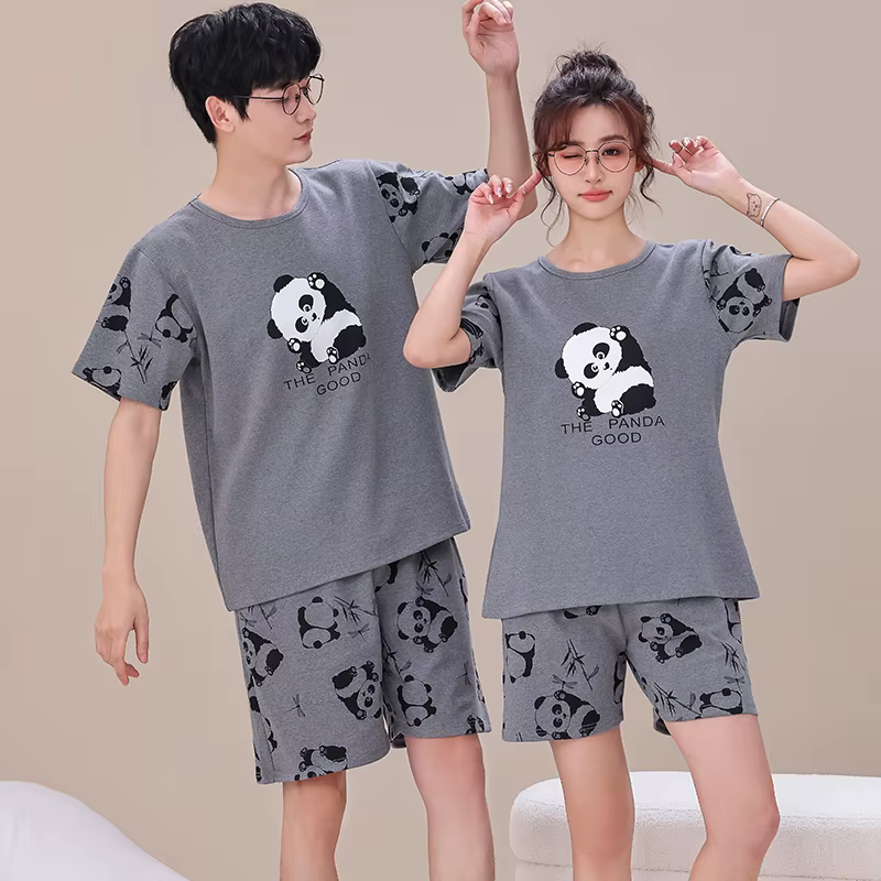 Pyjama d'été pour les amoureux