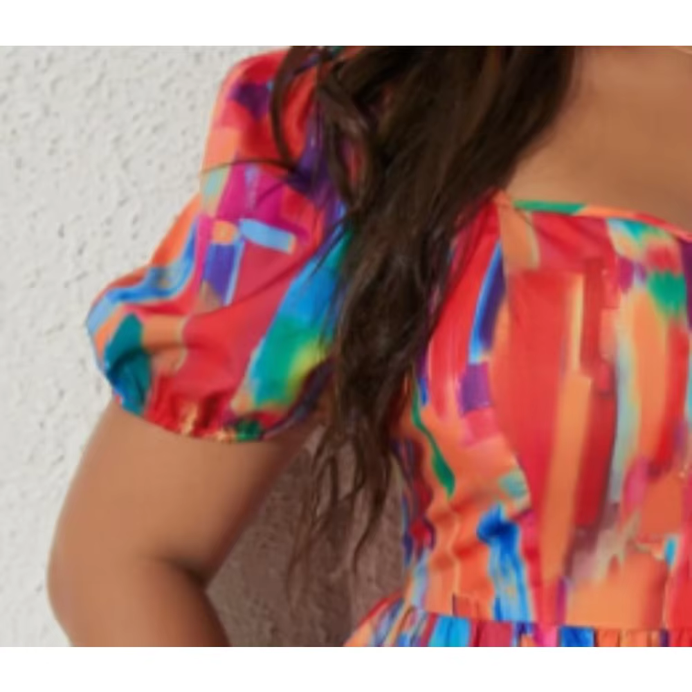 Robe trapèze décontractée sans manches pour femmes