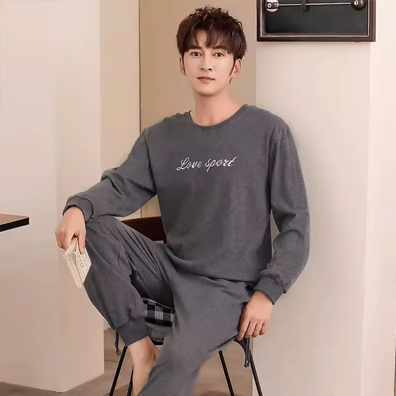 Pyjama en coton pour hommes