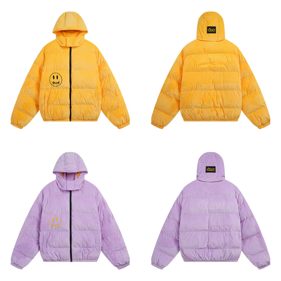 Drew House – manteau chaud avec logo brodé pour homme