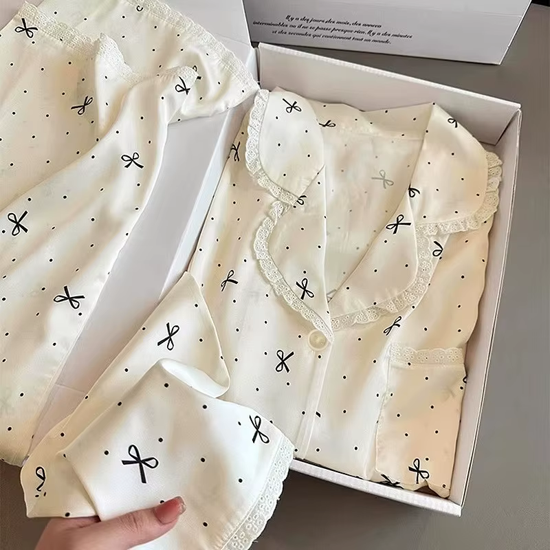 Pyjama pantalon à manches longues