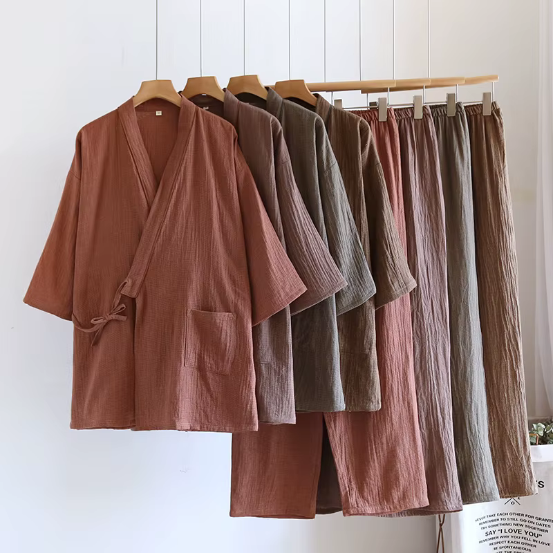 Pyjama en coton pour hommes