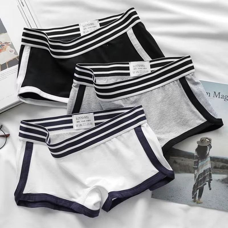 Culotte boxer taille basse pour femme