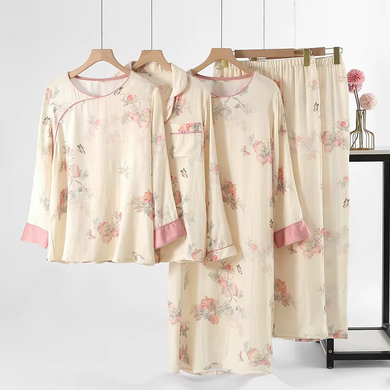 Pyjama de Style chinois pour femmes