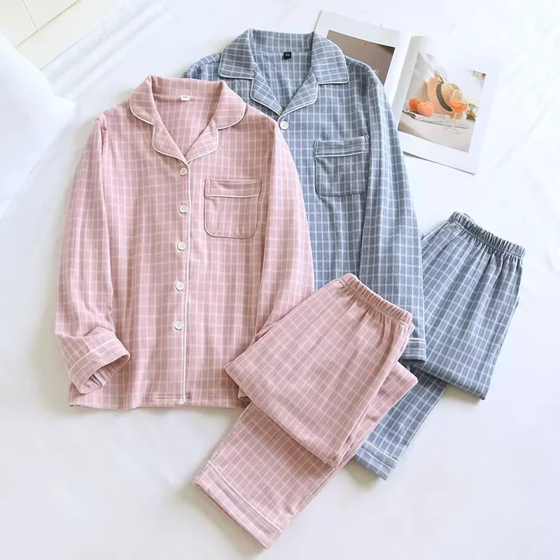 Ensemble pyjama à carreaux pour Couple