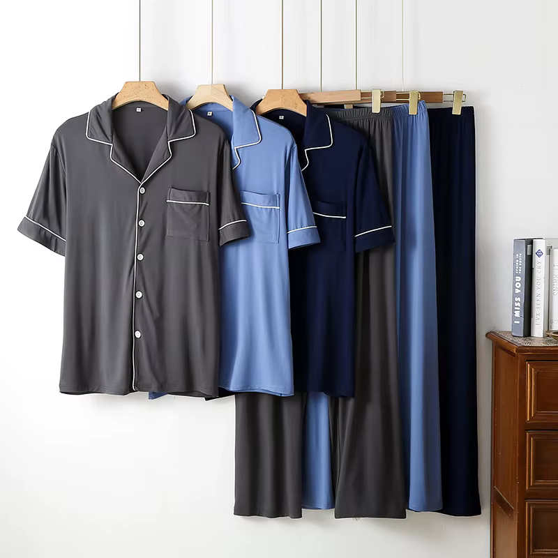 Pyjama Simple en bambou pour hommes