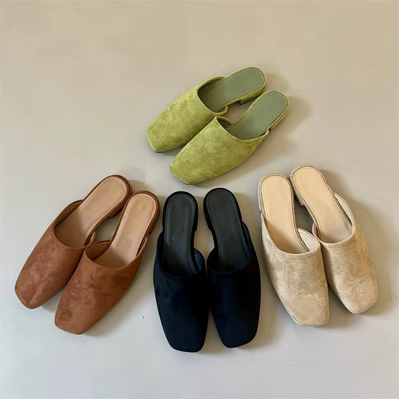 Mules Baotou pour femmes