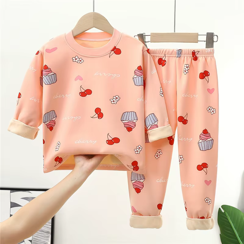 Ensemble pyjama chaud pour enfants