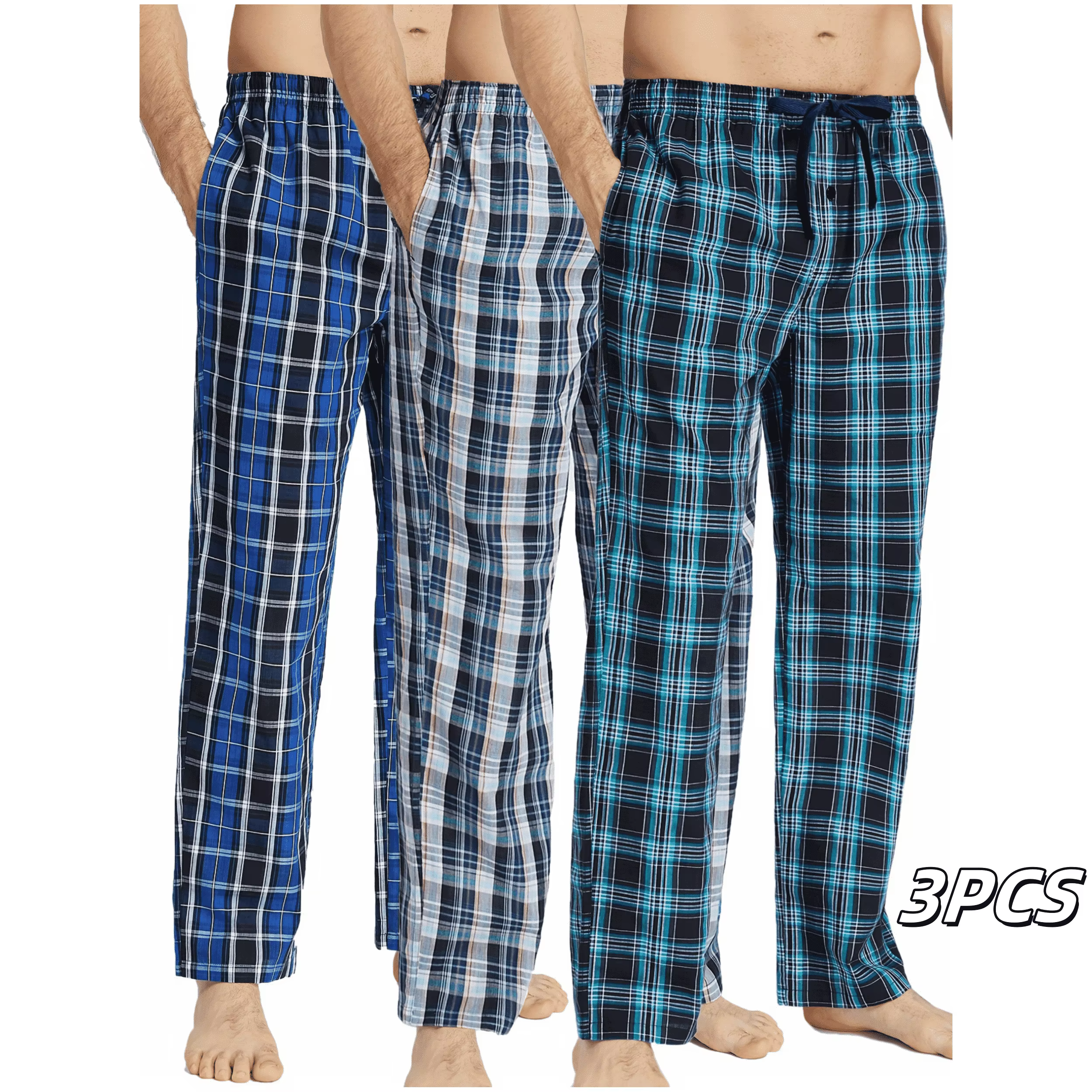 Bas de pyjama en coton pour hommes