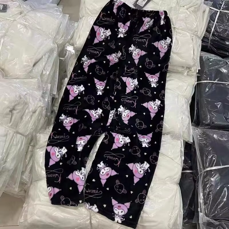 Pyjama Hello Kittys en flanelle pour femme