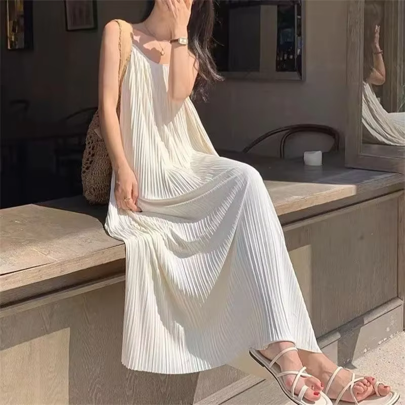 Robe à bretelles Spaghetti pour femmes