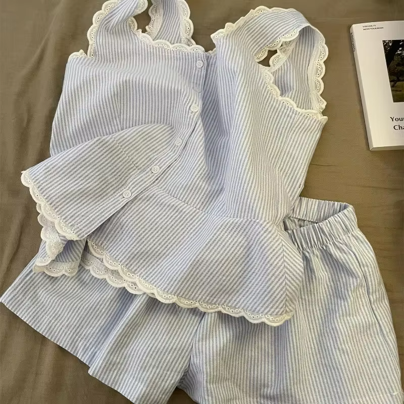 Pyjama rayé pour femmes